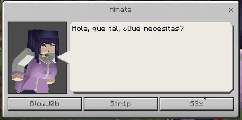 hinata addon Jenny Mod MCPE128 3 for Minecraft PE Hitana2 for Minecraft PE
