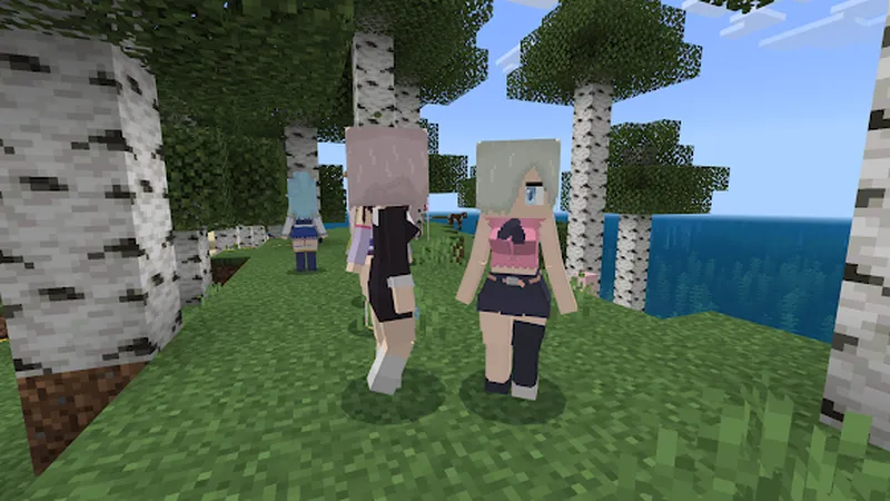 Anime Waifus 3 for Minecraft PE Anime Waifus2 for Minecraft PE